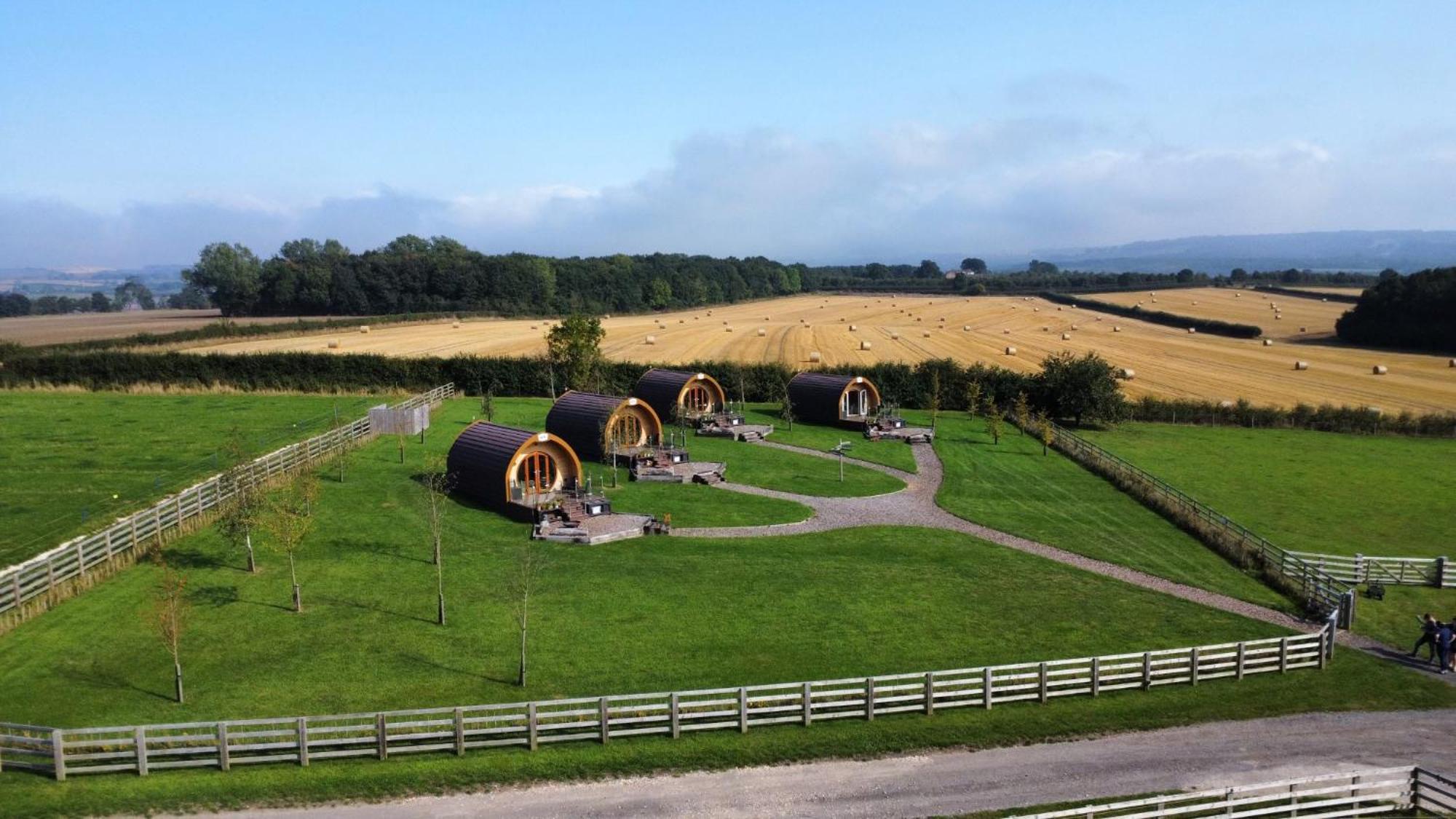 Mingle Dale- Bugthorpe Grange Glamping Villa สแตมฟอร์ดบริดจ์ ภายนอก รูปภาพ